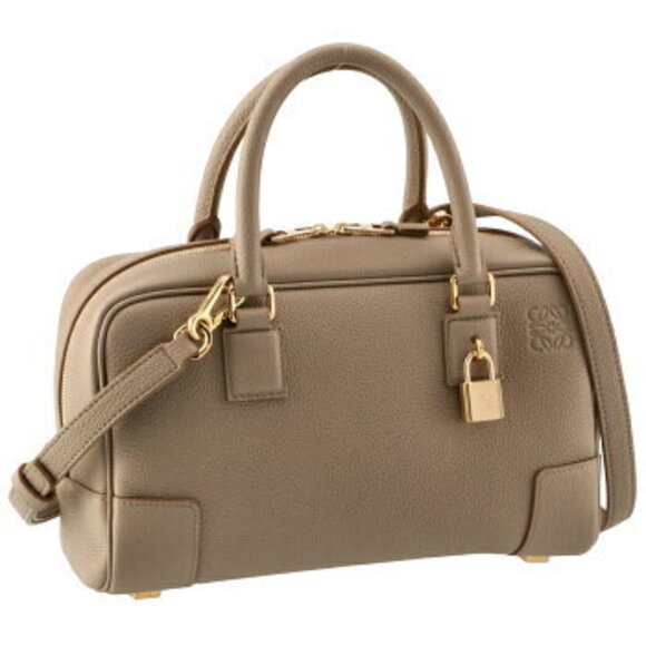 Loewe Handbags - Loewe AMAZONA Shoulder Handbag Sand Beige